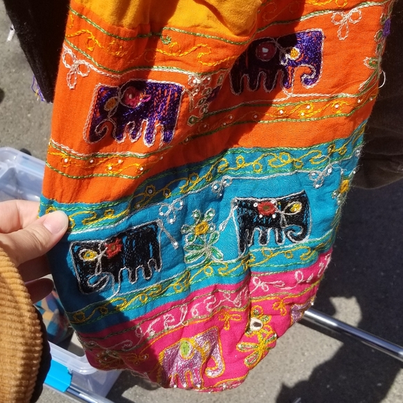 Crossbody bags cotton prints - Picture 10 of 10